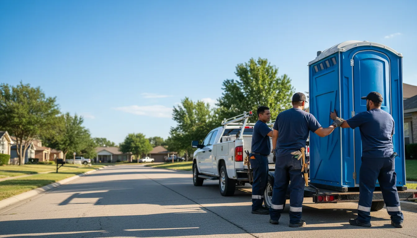 Portable Toilet Rental in Durant, OK near me